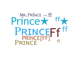 उपनाम - PrinceFF