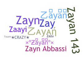 उपनाम - Zayan