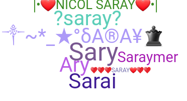 उपनाम - Saray