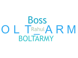 उपनाम - Boltarmy