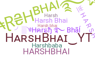 उपनाम - Harshbhai
