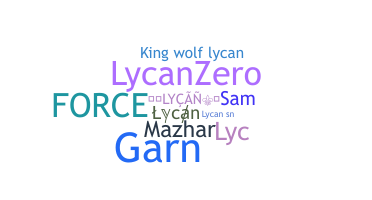 उपनाम - Lycan
