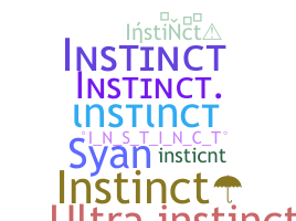 उपनाम - Instinct
