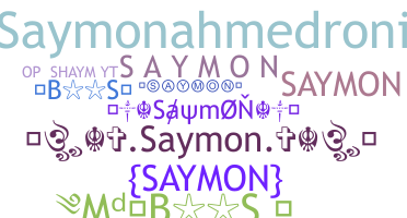 उपनाम - Saymon