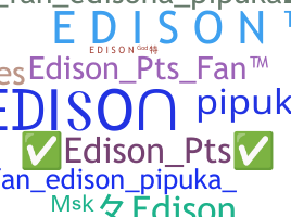 उपनाम - EdisonPts