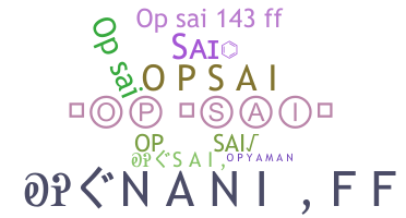 उपनाम - OPSAI