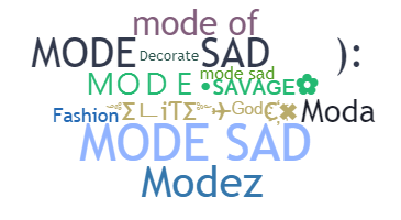 उपनाम - Mode