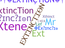उपनाम - Extinction