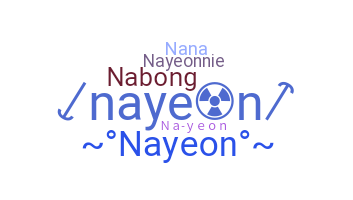 उपनाम - nayeon