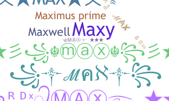 उपनाम - max