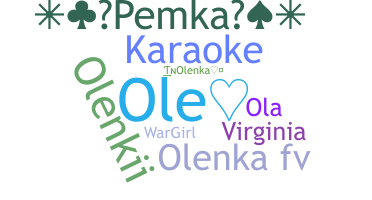उपनाम - Olenka