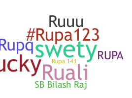 उपनाम - Rupa