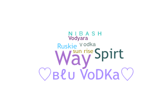 उपनाम - Vodka