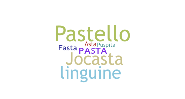 उपनाम - Pasta