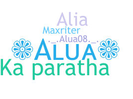 उपनाम - Alua