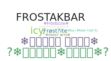 उपनाम - FrostBite