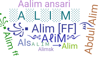 उपनाम - AliM