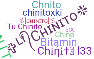 उपनाम - Chinito
