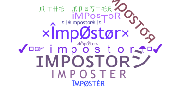 उपनाम - impostor