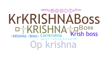 उपनाम - KrishnaBoss