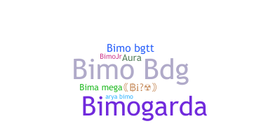 उपनाम - bimo