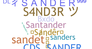 उपनाम - Sander