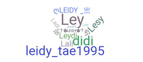 उपनाम - Leidy