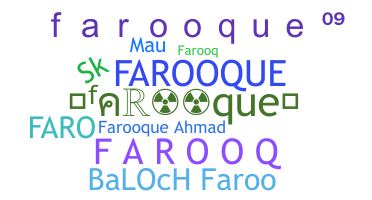 उपनाम - Farooque