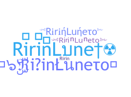 उपनाम - RirinLuneto