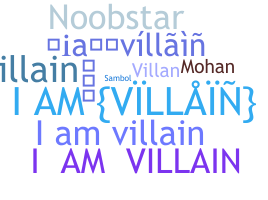 उपनाम - iamvillain