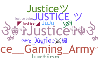 उपनाम - Justice