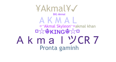 उपनाम - Akmal