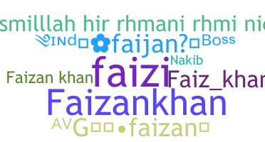 उपनाम - faizankhan