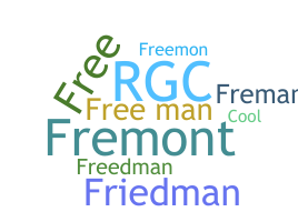 उपनाम - Freeman