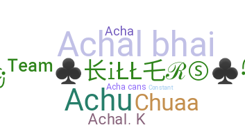 उपनाम - Achal