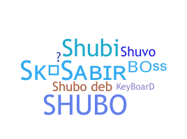 उपनाम - Shubo