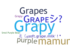 उपनाम - Grape