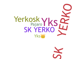 उपनाम - YerKo