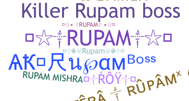 उपनाम - Rupam