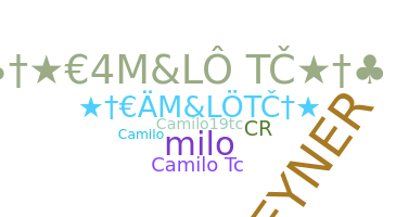 उपनाम - CamiloTc