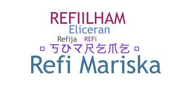 उपनाम - Refi