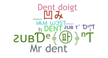 उपनाम - Dent