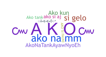 उपनाम - Ako