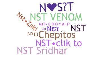 उपनाम - nst