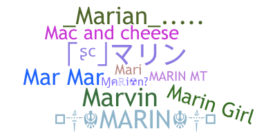 उपनाम - Marin