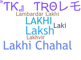 उपनाम - Lakhi