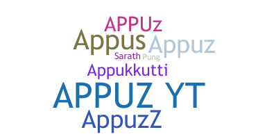 उपनाम - appuz