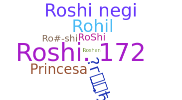 उपनाम - Roshi