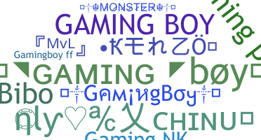 उपनाम - Gamingboy
