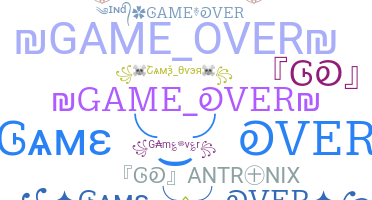 उपनाम - GameOver